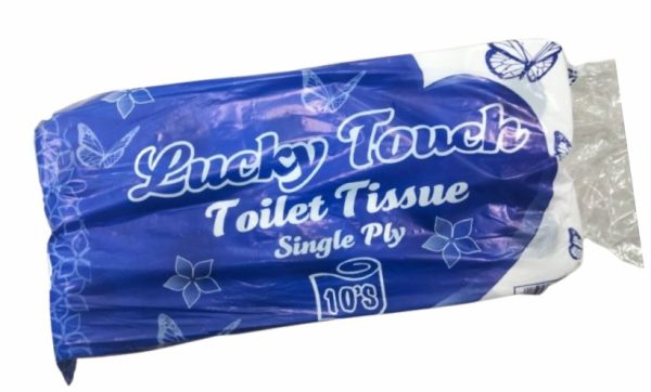 LUCKY TOUCH TOILET PAPER 10`S